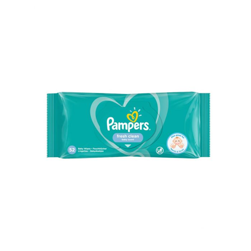 Pampers Fresh Clean Scented Baby Wipes 52 Pack Pampers Fresh Clean Scented Baby Wipes 52 Pack
